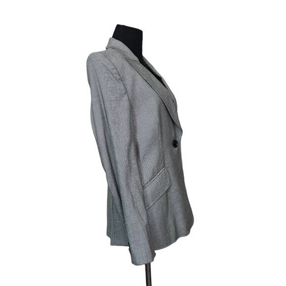 Escada gray sinlge button blazer size 38 - S - Picture 8 of 15